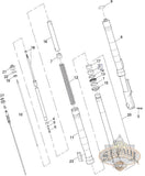 46343 06 Genuine Buell Front Fork Guide Bushing L7B Suspension