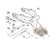 49-9583 Quad Boss Steering Head/swingarm Bearings 1995-2002 Tube Frame Models (L2D6)