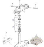48300 60 Genuine Buell Steering Head Swingarm Bearing Kit L7A Suspension