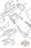 M0027 1Ak Genuine Buell Tail Section Wire Cover 2006 2010 Xb12X Xb12Xt L19B Body