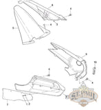 M0560 1Ama Genuine Buell 1125 Lower Belt Guard U3C