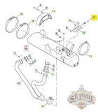 S1002.02A8 Genuine Buell Muffler Mount Hardware Kit 2003-2010 Xb Models 1995-2002 Tube Frame (L18D)