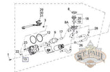 P0127 02A8 Genuine Buell Fuel Pump Drain Plug O Ring B2P Delivery