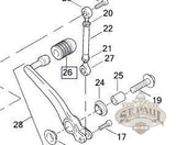 N0600 02A8A Genuine Buell Shift Lever Toepeg Rubber B3C Shifters