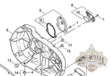 25377 03A Genuine Buell Clutch Cover Gasket G11A Gaskets