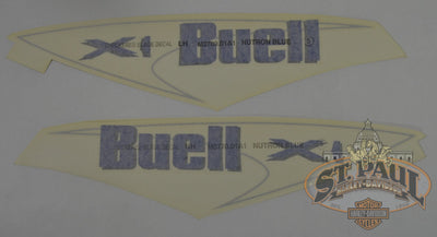 M0770 01A1 M0769 Genuine Buell X1 Fuel Tank Cover Decal Set U8C Emblem
