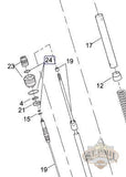 J9147 02A8 Genuine Buell Fork Preload O Ring Set L19E Suspension