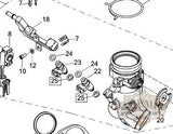 P0029 02A8 Genuine Buell Fuel Injector Lower O Ring B4H Delivery